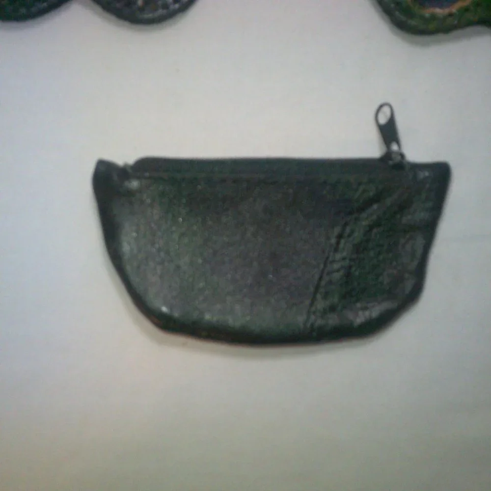 Leather Coin Purses:  Bundle of (3).  All Leather